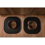 Petshop - Accesorii petshop - Castroane si adapatori - Castron, bol, ECO, pentru caine, pisica, suporti antiderapanti, biodegradabil, maro, marime S, 200 ml, 13.2x13.2x3.6 cm - Infinity.ro