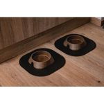 Petshop - Accesorii petshop - Castroane si adapatori - Castron, bol, ECO, pentru caine, pisica, suporti antiderapanti, biodegradabil, maro, marime L, 700 ml, 20.3x20.3x5.8 cm - Infinity.ro