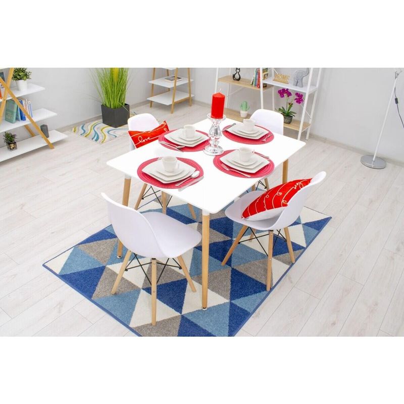 Casa si Gradina - Mobilier - Scaune si fotolii - Scaune - Scaun stil scandinav, Artool, Osaka, PP, lemn, alb, 46x54x81 cm - Infinity.ro