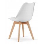 Casa si Gradina - Mobilier - Scaune si fotolii - Scaune - Scaun bucatarie/living, Artool, Mark, PP, lemn, alb, 49x43x82 cm - Infinity.ro