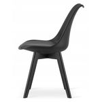 Casa si Gradina - Mobilier - Scaune si fotolii - Scaune - Scaun bucatarie/living, Artool, Mark, PP, lemn, negru, 49x55.5x82.5 cm - Infinity.ro