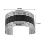 Casa si Gradina - Bucatarie si vesela - Ustensile bucatarie - Termometre bucatarie - Termometru tip brau metalic, pentru sticle de vin, afisaj digital, inox, temperatura intre +4 - 24 °C, fixare pe sticla - Infinity.ro