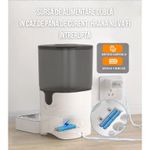 Petshop - Accesorii petshop - Castroane si adapatori - Hranitor automat pentru caini si pisici, Camera Full HD, 6L,Functie de setare mese, Aplicatie pentru telefon - Infinity.ro