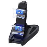 PC, gaming si accesorii - Gaming - Accesorii gaming - Accesorii console gaming - Statie de incarcare duala cu LED pentru controlere PlayStation 5, Negru - Infinity.ro