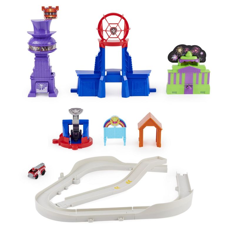 Jucarii, Copii si Bebe - Jucarii si jocuri - Figurine - Patrula catelusilor set de joaca salveaza orasul - Infinity.ro