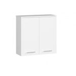 Casa si Gradina - Mobilier - Mobilier baie - Corpuri baie - Dulap baie, suspendat, placa laminata, 2 rafturi, 2 usi, alb, 60x22.5x60 cm - Infinity.ro