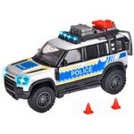 Jucarii, Copii si Bebe - Jucarii si jocuri - Vehicule si jucarii cu telecomanda - Masinute - Masina de politie majorette land rover cu lumini si sunete - Infinity.ro