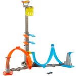 Jucarii, Copii si Bebe - Jucarii si jocuri - Vehicule si jucarii cu telecomanda - Masinute - Hot wheels action pista campionilor - Infinity.ro