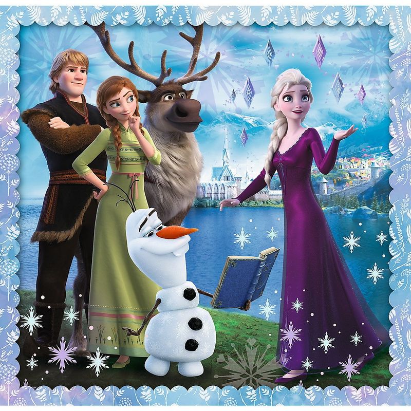 Jucarii, Copii si Bebe - Jucarii si jocuri - Jocuri si puzzle - Puzzle - Puzzle Trefl 3in1 frozen2 regatul de gheata - Infinity.ro