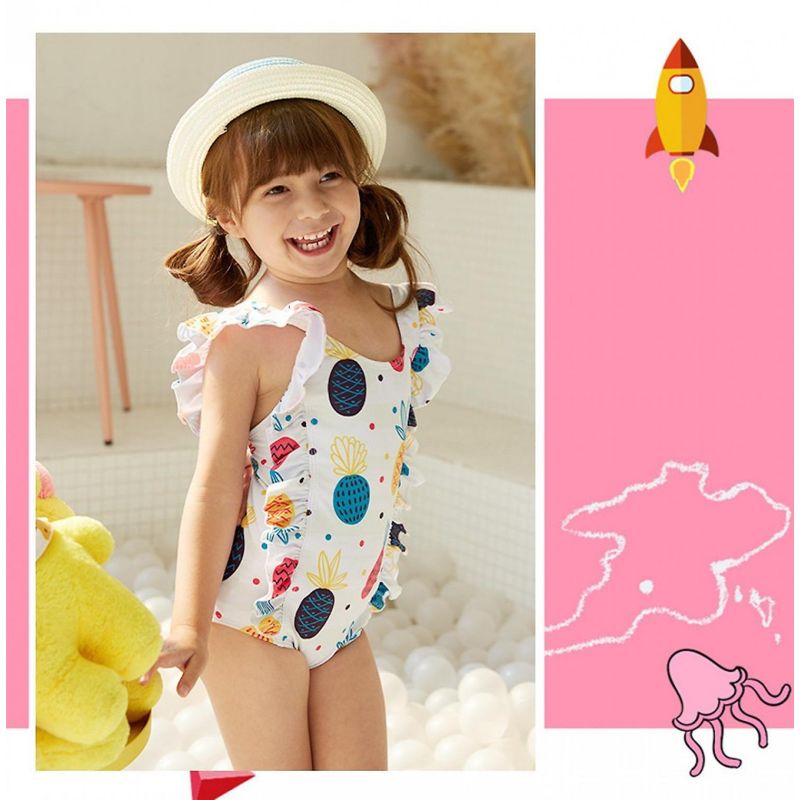 Fashion, accesorii si bijuterii - Copii - Lenjerie si pijamale copii - Costume de baie copii - Costum de baie Ananasi Drool (Marime: 120) - Infinity.ro