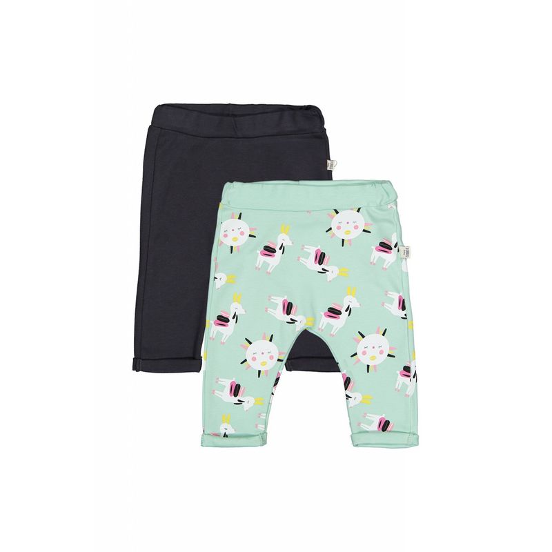 Fashion, accesorii si bijuterii - Copii - Imbracaminte copii - Pantaloni copii - Set de 2 perechi de pantaloni Lame pentru bebelusi, Tongs baby (Culoare: Somon, Marime: 9-12 luni) - Infinity.ro