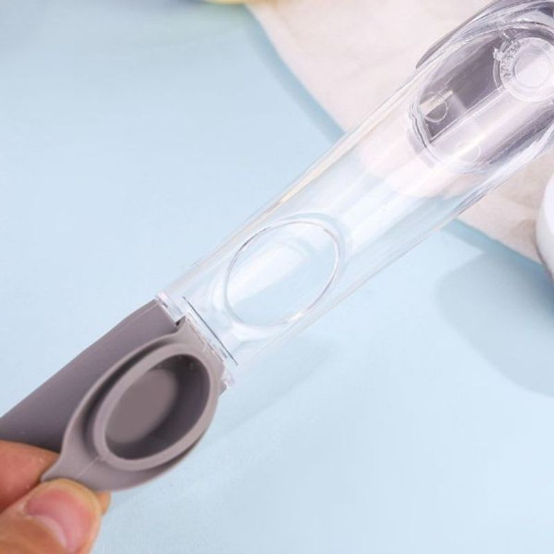 Petshop - Ingrijire si Igiena - Produse uz extern - Perii si manusi - Perie multifunctionala pentru spalat vase, maner lung cu rezervor pentru detergent incorporat si 3 capete de rezerva, 1 perie si - Infinity.ro