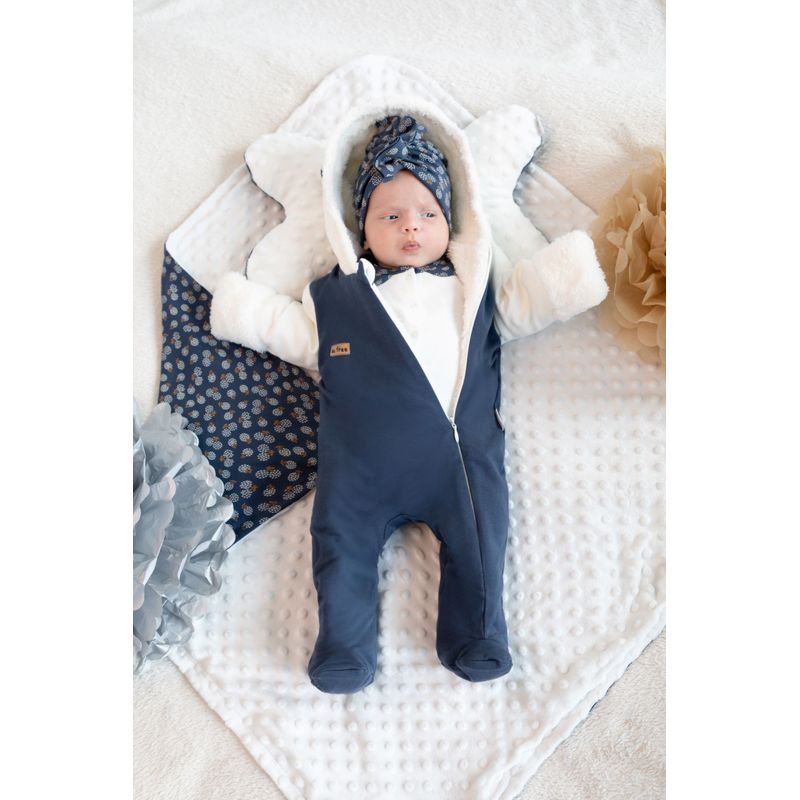 Fashion, accesorii si bijuterii - Copii - Accesorii copii - Caciuli si palarii copii - Caciulita de bumbac 95% (179055) Colectia "Sonia" Marimea 56-62 - Infinity.ro