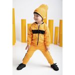 Fashion, accesorii si bijuterii - Copii - Imbracaminte copii - Bluze si camasi copii - Bluza de trening (181272) Colectia "Big Trucks" 2021 Galben/Negru Marimea 74 - Infinity.ro