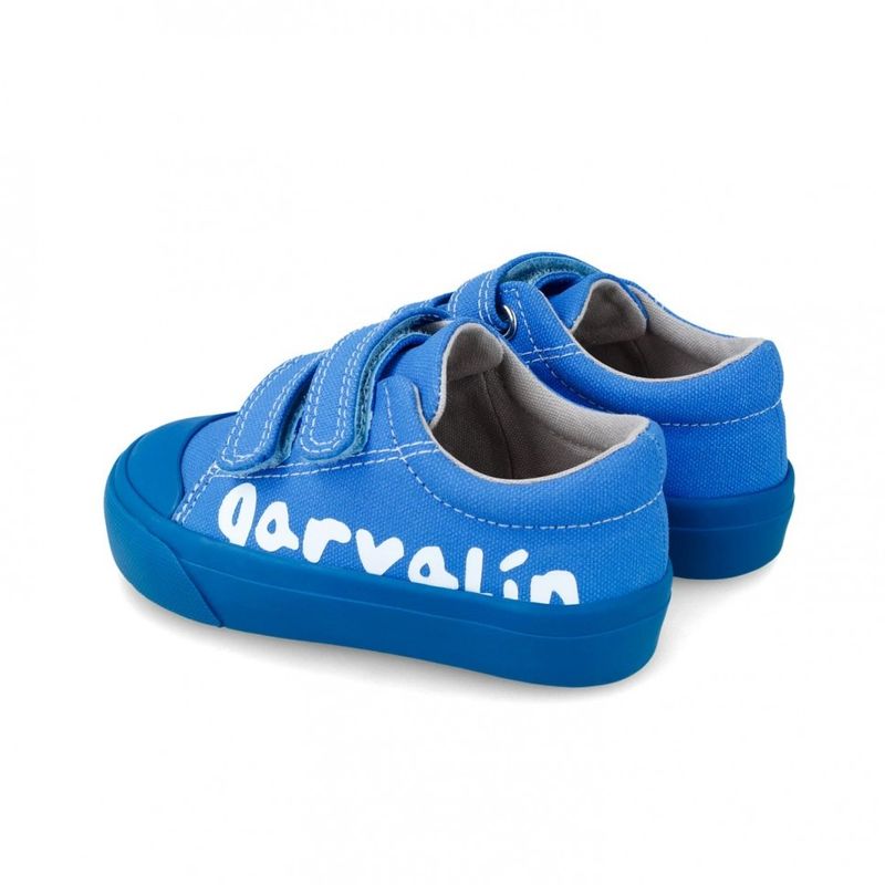Fashion, accesorii si bijuterii - Copii - Incaltaminte copii - Sneakers si tenisi copii - Tenisi canvas pentru copii Garvalin, azul electrico (Marime: 29) - Infinity.ro