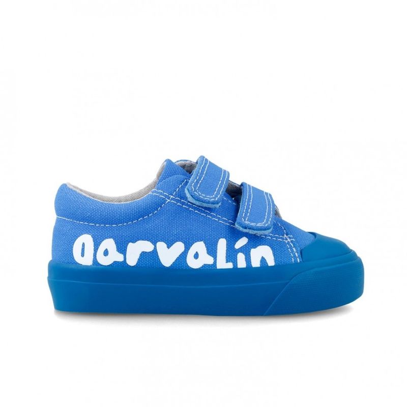 Fashion, accesorii si bijuterii - Copii - Incaltaminte copii - Sneakers si tenisi copii - Tenisi canvas pentru copii Garvalin, azul electrico (Marime: 29) - Infinity.ro