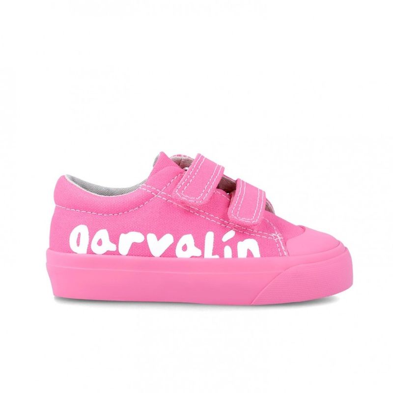 Fashion, accesorii si bijuterii - Copii - Incaltaminte copii - Sneakers si tenisi copii - Tenisi canvas pentru copii Garvalin, rosa (Marime: 25) - Infinity.ro