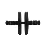 Sport si Outdoor - Fitness - Aparate fitness - Accesorii aparate fitness - Roata cu manere, cu covoras pentru genunchi, XQ Max, pentru antrenament fitness, negru - Infinity.ro