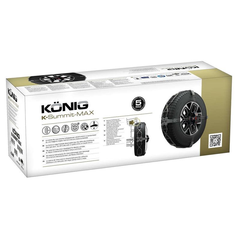 Auto si Moto - Anvelope si jante - Accesorii roti - Lanturi si fasete antiderapante - Lanturi antiderapante König K-Summit MAX K34 - Infinity.ro