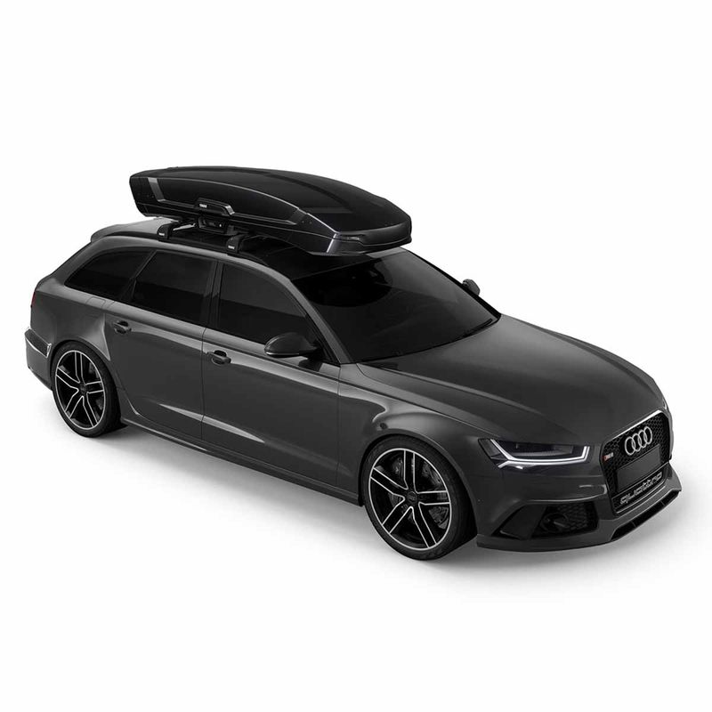 Auto si Moto - Piese auto si accesorii - Caroserie - Ornamente exterior auto - Cutie portbagaj Thule Vector L Negru Metalic - Infinity.ro