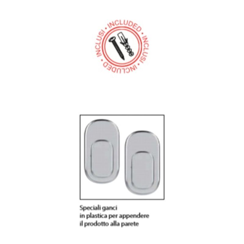 Casa si Gradina - Sanitare - Suporturi si accesorii baie - Accesorii baie - Etajera coltar Francy, otel cromat, argintiu, 22x22x10cm - Infinity.ro