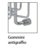 Casa si Gradina - Sanitare - Suporturi si accesorii baie - Suporturi baie - Etajera coltar baie Premium, otel cromat, 23x23x7,6 cm - Infinity.ro