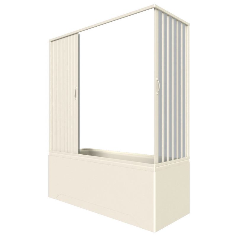 Casa si Gradina - Sanitare - Cazi si cabine de dus - Paravane si usi - Cabina cada Galassia180, usi armonice, material Pvc, 180x80cm - Infinity.ro