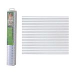 Casa si Gradina - Decoratiuni - Stickere decorative - Folie decorativa cu fixare electrostatica pentru ferestre si cabine de dus, cu dungi transparente, 45 X 200 cm - Infinity.ro