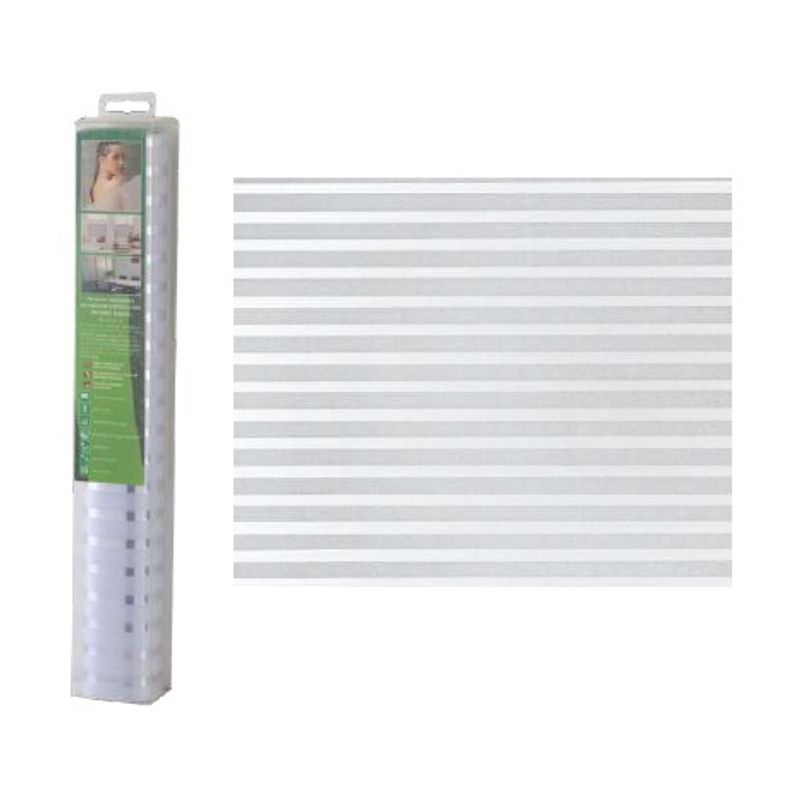 Casa si Gradina - Decoratiuni - Stickere decorative - Folie decorativa cu fixare electrostatica pentru ferestre si cabine de dus, cu dungi transparente, 45 X 200 cm - Infinity.ro