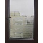 Casa si Gradina - Decoratiuni - Stickere decorative - Folie decorativa cu fixare electrostatica pentru ferestre si cabine de dus, cu dungi transparente, 45 X 200 cm - Infinity.ro