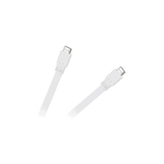 TV, Audio-Video si Foto - Accesorii TV si audio - Cabluri si adaptoare audio - Cablu Hdmi alb plat v1.4 1.8m Cabletech - Infinity.ro