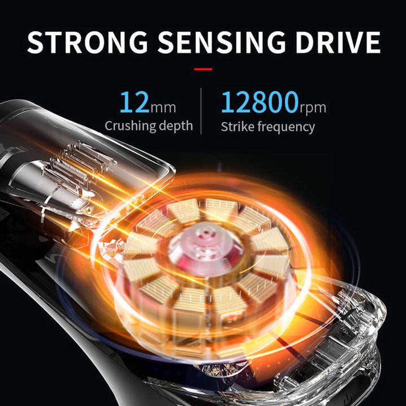 Ingrijire personala si Cosmetice - Sanatate si wellness - Articole wellness - Aparate si dispozitive de masaj - Aparat masaj profesional, gat, spate, piept, maini, picioare, anti-celulita, dureri musculare, 5 capete, autonomie 1-3h - Infinity.ro