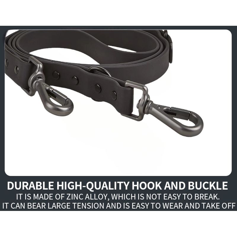 Petshop - Accesorii petshop - Zgarzi, lese si hamuri - Lese - Set 4 piese: zgarda, lesa, ham si dispenser pungi, rezistente la apa si murdarie, calitate premium, Negru, XS - Infinity.ro