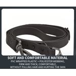 Petshop - Accesorii petshop - Zgarzi, lese si hamuri - Lese - Set 4 piese: zgarda, lesa, ham si dispenser pungi, rezistente la apa si murdarie, calitate premium, Negru, XS - Infinity.ro