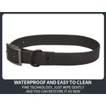 Petshop - Accesorii petshop - Zgarzi, lese si hamuri - Lese - Set 4 piese: zgarda, lesa, ham si dispenser pungi, rezistente la apa si murdarie, calitate premium, Negru, L - Infinity.ro
