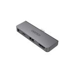 PC, gaming si accesorii - Retelistica - Hub-uri - HUB USB type C - 1x HDMI + 1x USB 2.0 + USB type C PD 60W+ 1x Jack 3.5 mm Choetech HUB-M13 - Infinity.ro
