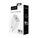 Laptop, Telefoane si Tablete - Telefoane mobile si accesorii - Accesorii Telefoane - Incarcatoare telefoane - Incarcator retea POWER DELIVERY 18W 1x USB TYPE C PD Kruger&Matz KM0850 - Infinity.ro