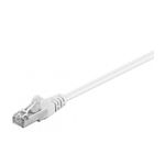 PC, gaming si accesorii - Retelistica - Cabluri si accesorii - Cablu CAT5e FTP RJ45-RJ45 3m alb GOOBAY - Infinity.ro