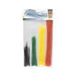 Casa si Gradina - Constructii - Feronerie si accesorii - Suruburi, dibluri si accesorii uz general - Set coliere cablu color 100buc HOME - Infinity.ro