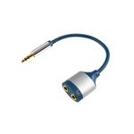 TV, Audio-Video si Foto - Accesorii TV si audio - Cabluri si adaptoare audio - Cablu adaptor audio HiFi stereo Jack 3.5 mm tata - 2x 3.5 mm mama 15cm dublu ecranat HOME - Infinity.ro