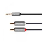 TV, Audio-Video si Foto - Accesorii TV si audio - Cabluri si adaptoare audio - Cablu JACK 3.5 mm - 2x RCA 5m STEREO Basic KRUGER&MATZ - Infinity.ro