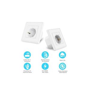 Priza Smart WiFi Woox R4054 10A montare in doza perete