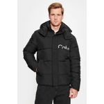 Fashion, accesorii si bijuterii - Barbati - Imbracaminte - Jachete si geci barbati - Geaca barbati Calvin Klein Jeans din puf Essentials J30J323708 Negru XL INTL - Infinity.ro