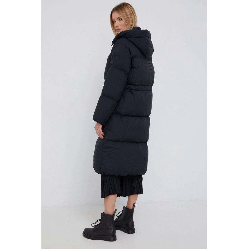 Fashion, accesorii si bijuterii - Femei - Imbracaminte femei - Jachete si geci femei - Geaca dama Tommy Hilfiger din puf WW0WW31702 Negru  L INTL - Infinity.ro