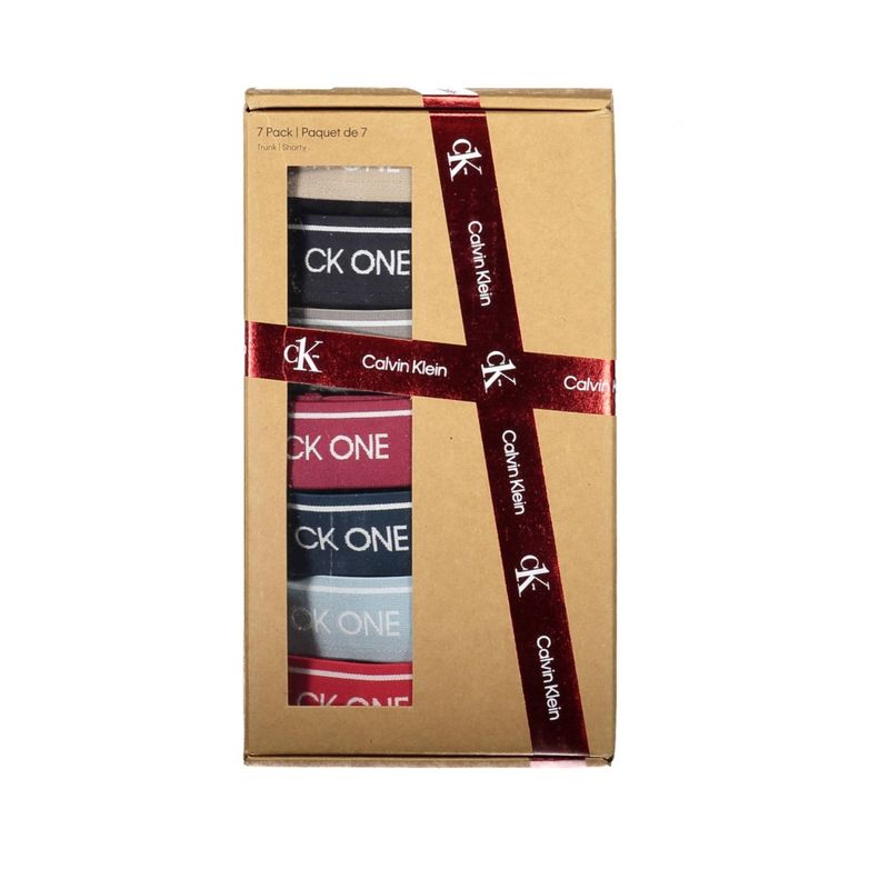 Fashion, accesorii si bijuterii - Barbati - Lenjerie si pijamale barbati - Lenjerie intima barbati - Set 7 perechi de boxeri Calvin Klein NB2860A M INTL Multicolor - Infinity.ro