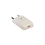 Laptop, Telefoane si Tablete - Telefoane mobile si accesorii - Accesorii Telefoane - Cabluri si adaptoare telefoane - Mufa tata euro iesire dreapta 6A 250V alb Well - Infinity.ro