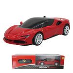 Jucarii, Copii si Bebe - Jucarii si jocuri - Vehicule si jucarii cu telecomanda - Masinute - Masina cu telecomanda ferrari sf90 stradale scara 1 la 24 - Infinity.ro
