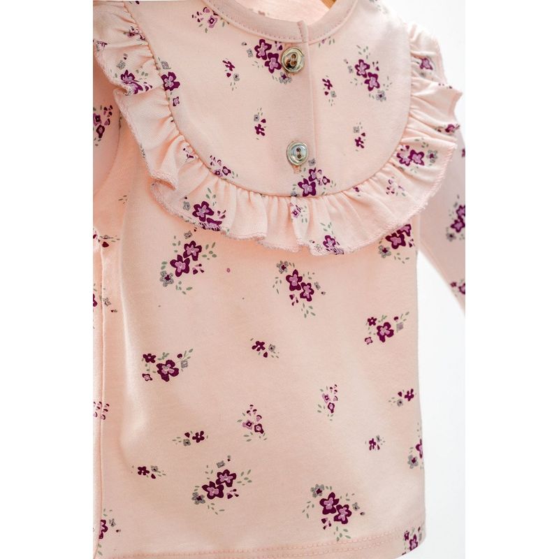 Fashion, accesorii si bijuterii - Copii - Imbracaminte copii - Treninguri si compleuri copii - Set elegant cu fustita si bluzita pentru bebelusi Paris Love, Tongs baby (Marime: 18-24 Luni, Culoare: Ecru) - Infinity.ro