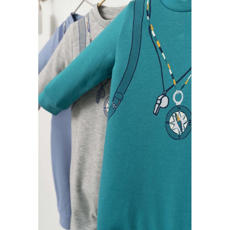 Fashion, accesorii si bijuterii - Copii - Imbracaminte copii - Salopete copii - Set salopeta cu caciulita cu urechiuse pentru bebelusi Ursulet, Tongs baby (Culoare: Turcoaz, Marime: 6-9 luni) - Infinity.ro