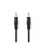 TV, Audio-Video si Foto - Accesorii TV si audio - Cabluri si adaptoare audio - Cablu audio Jack Stereo 3.5 mm tata - 3.5 mm tata 1.5m Nedis - Infinity.ro